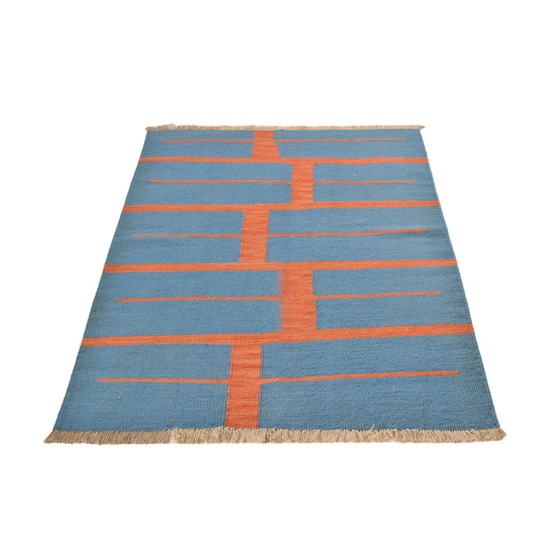 Moderní kilim Koberec 123x185cm - Vlněný koberec