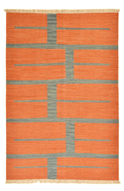 Moderní kilim Koberec 121x182cm - Vlněný koberec