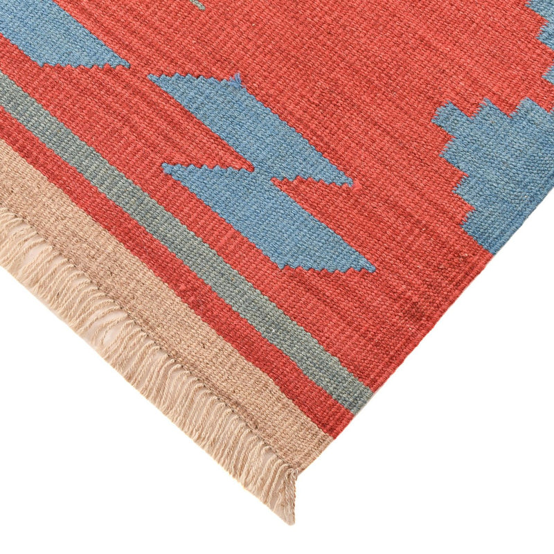 Moderní kilim Koberec 146x189cm - Vlněný koberec