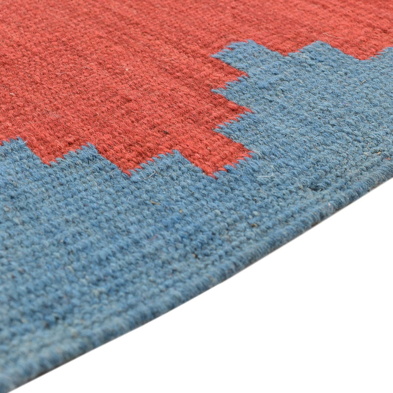 Moderní kilim Koberec 146x189cm - Vlněný koberec