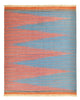 Moderní kilim Koberec 155x188cm - Vlněný koberec