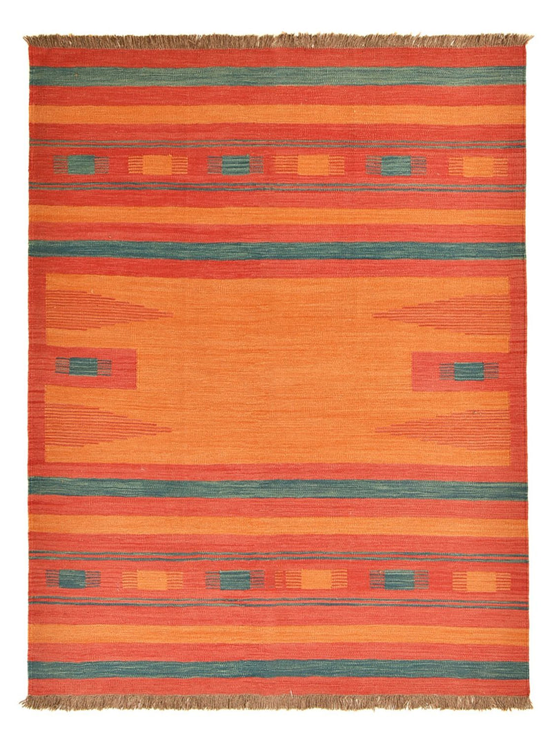 Moderní kilim Koberec 155x201cm - Vlněný koberec