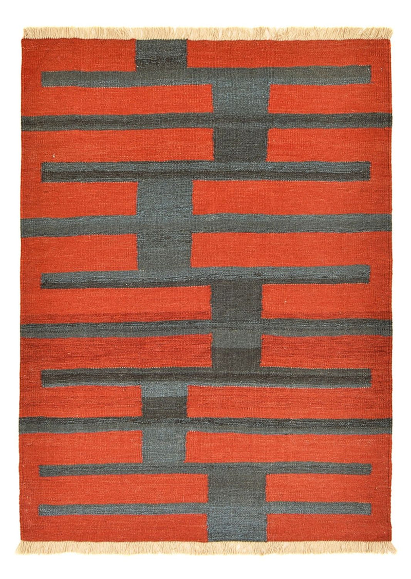 Moderní kilim Koberec 108x162cm - Vlněný koberec