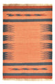 Moderní kilim Koberec 137x98cm - Vlněný koberec
