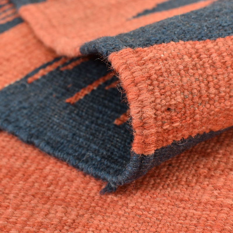 Moderní kilim Koberec 137x98cm - Vlněný koberec