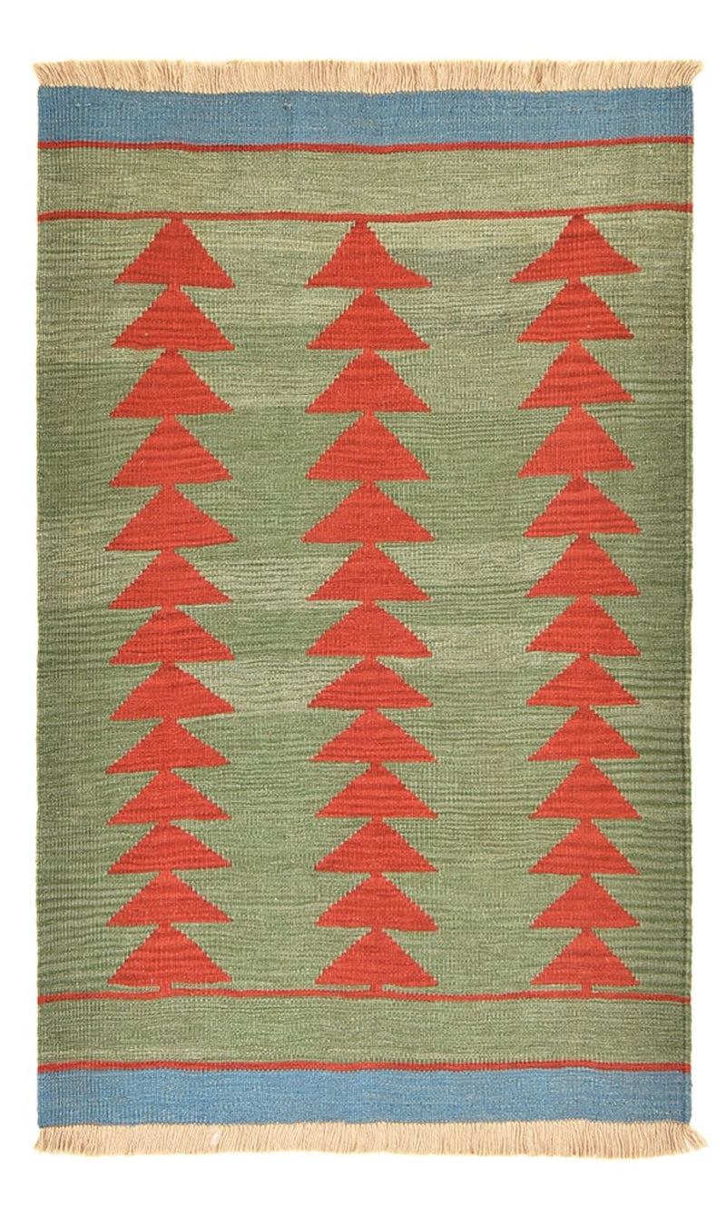 Moderní kilim Koberec 98x150cm - Vlněný koberec