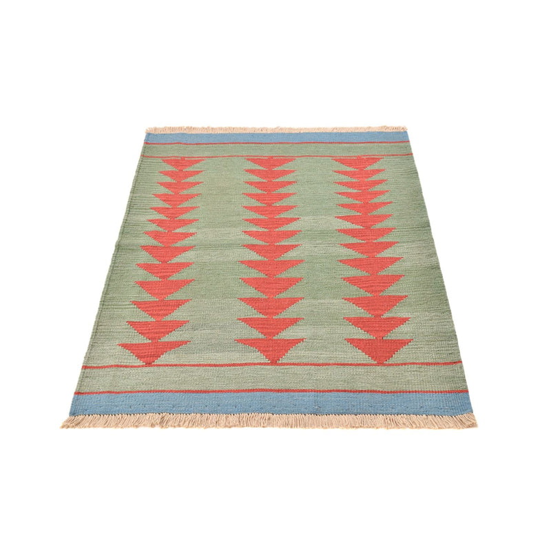 Moderní kilim Koberec 98x150cm - Vlněný koberec