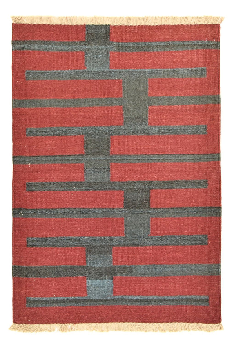 Moderní kilim Koberec 104x148cm - Vlněný koberec