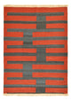 Moderní kilim Koberec 107x144cm - Vlněný koberec