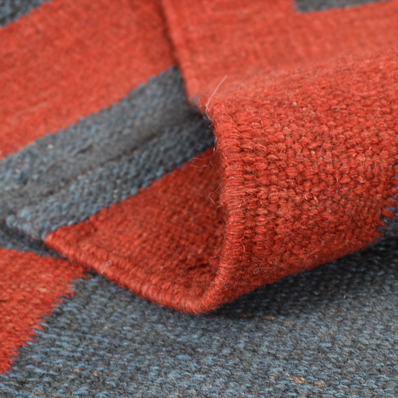 Moderní kilim Koberec 107x144cm - Vlněný koberec
