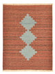 Moderní kilim Koberec 115x148cm - Vlněný koberec