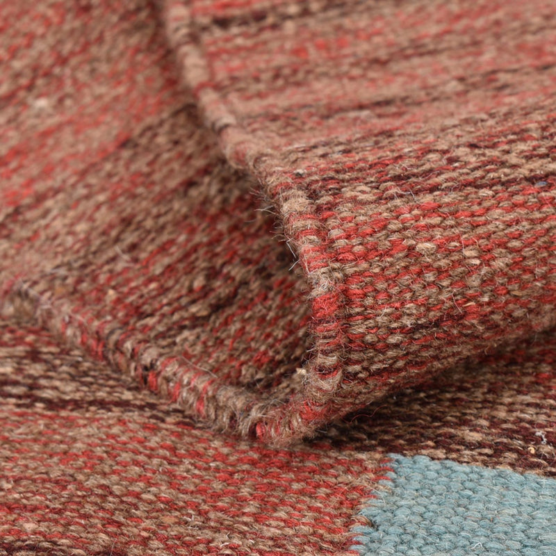 Moderní kilim Koberec 115x148cm - Vlněný koberec
