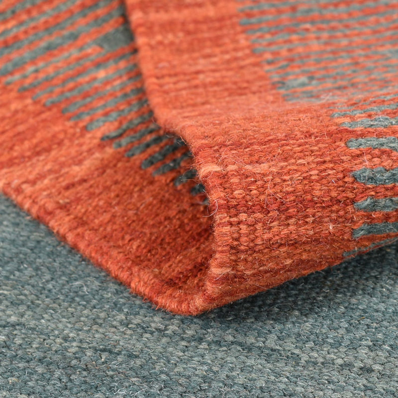 Moderní kilim Koberec 106x148cm - Vlněný koberec