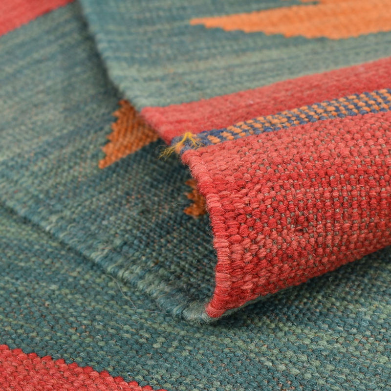 Moderní kilim Koberec 146x212cm - Vlněný koberec