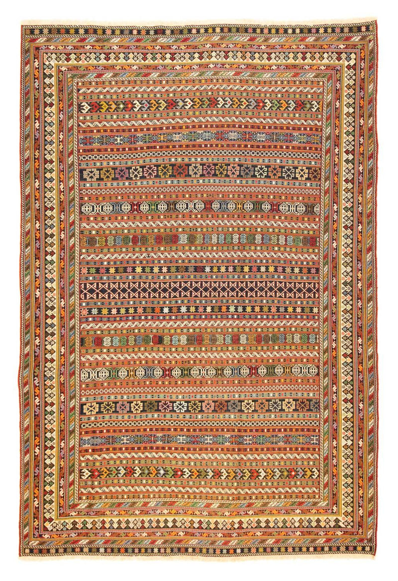 Afshar Sirjan Koberec 194x287cm - Perský koberec