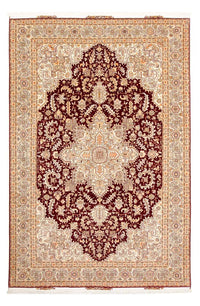 Tabriz - 50 Raj Koberec 200x300cm - Perský koberec - tmavě červená – product image