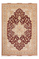 Tabriz - 50 Raj Koberec 200x300cm - Perský koberec - tmavě červená