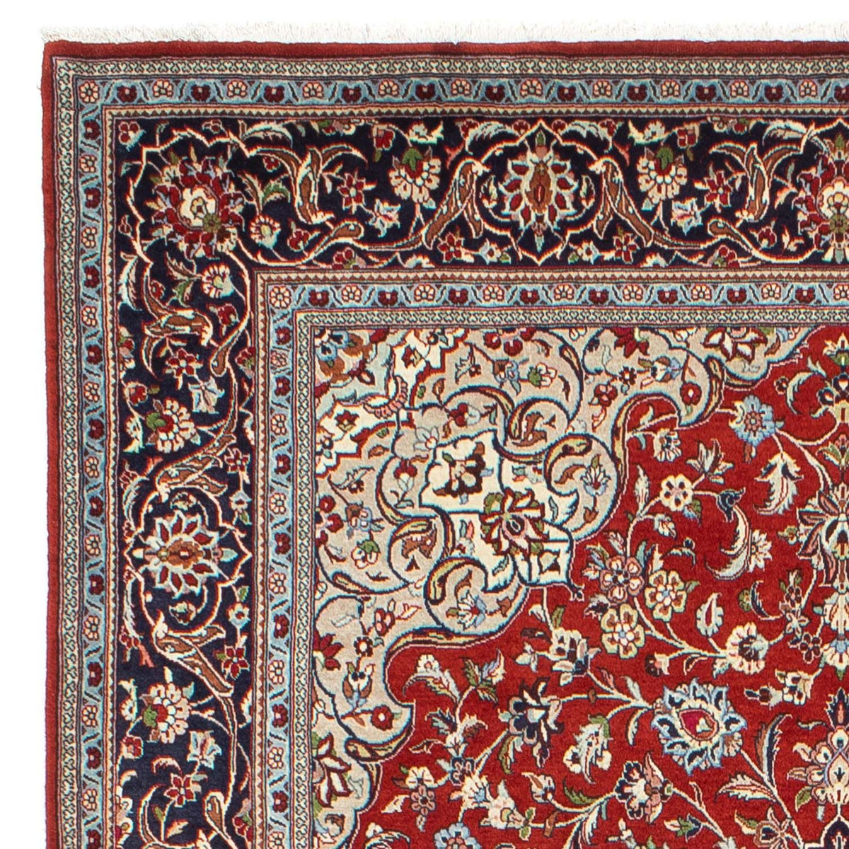 Sarouk Koberec 205x309cm - Perský koberec - červená