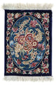 Qom hedvábí Koberec 28x40cm - Perský koberec