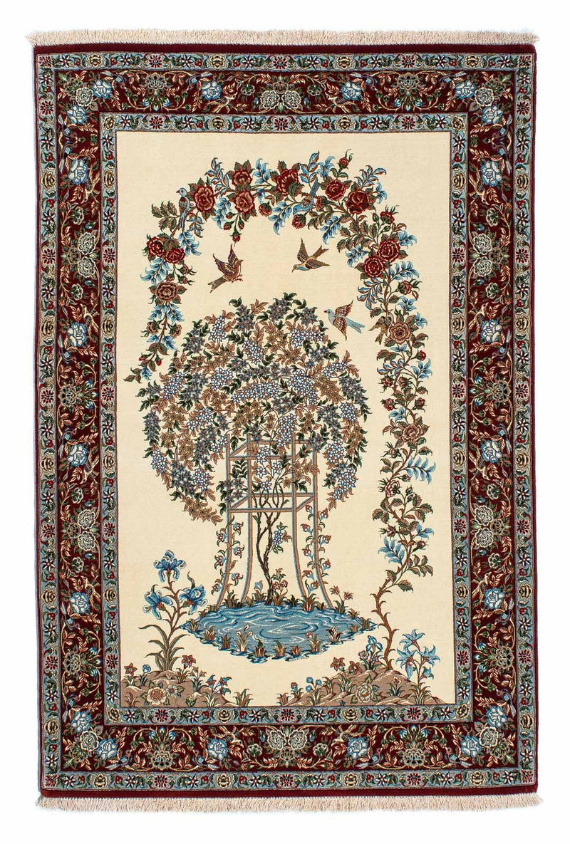 Qom Koberec 133x207cm - Perský koberec