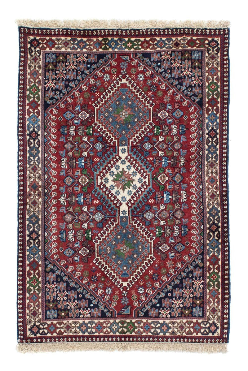 Yalameh Koberec 97x145cm - Perský koberec - tmavě červená