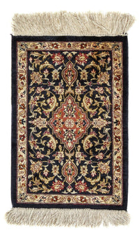 Qom hedvábí Koberec 28x41cm - Perský koberec – product image