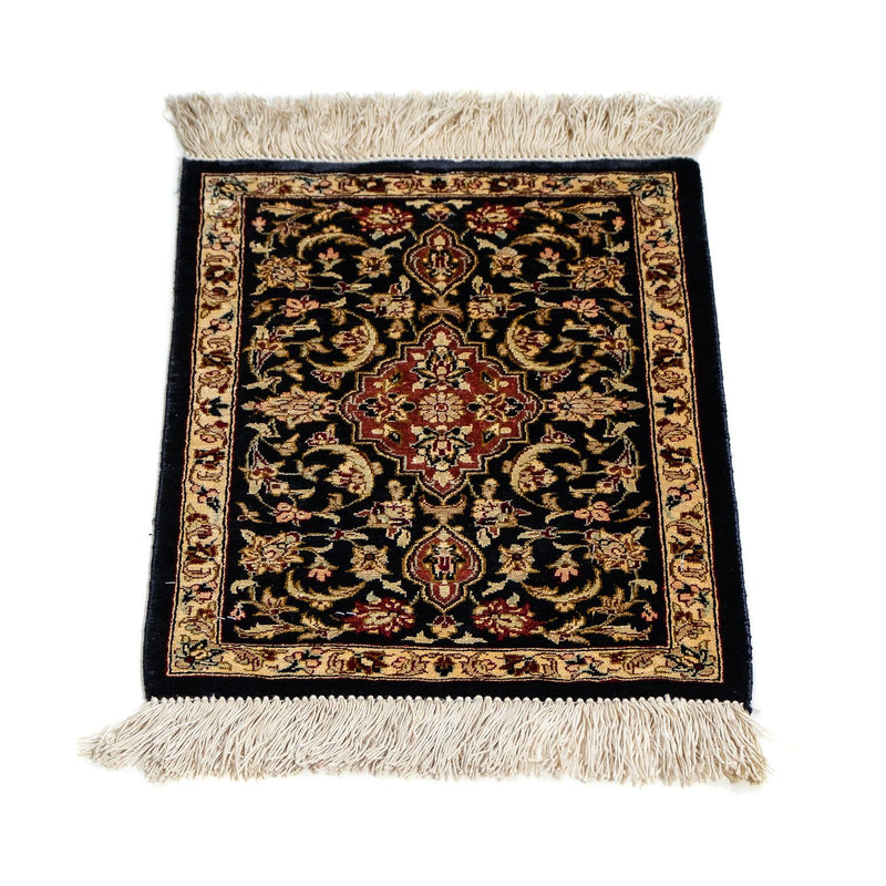 Qom hedvábí Koberec 41x28cm - Perský koberec