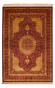 Qom hedvábí Koberec 188x130cm - Perský koberec