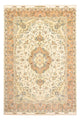 Tabriz - 50 Raj Koberec 204x297cm - Perský koberec - béžová