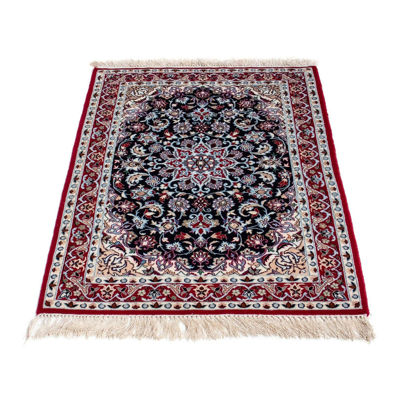 Isfahan Koberec 72x104cm - Perský koberec - tmavě červená