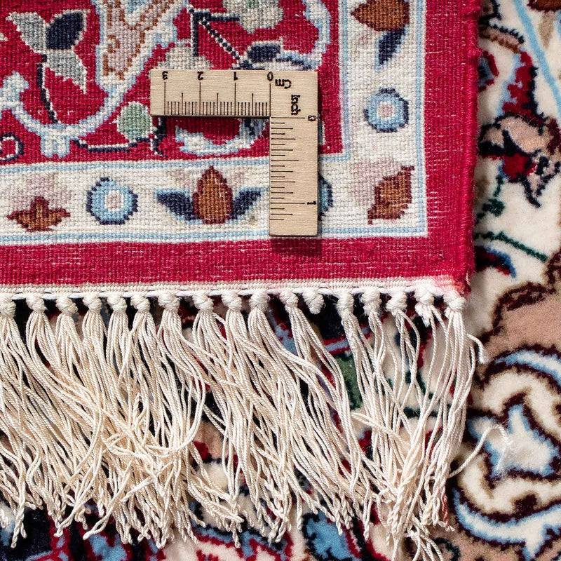 Isfahan Koberec 72x104cm - Perský koberec - tmavě červená