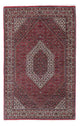 Bidjar Koberec 136x211cm - Perský koberec - červená
