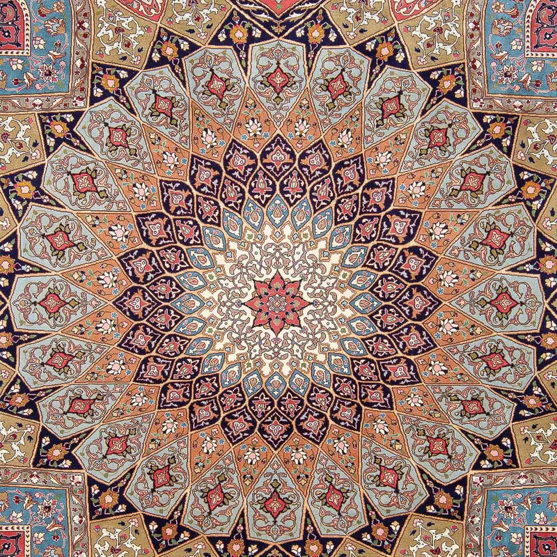 Tabriz - 50 Raj Koberec 257x307cm - Perský koberec
