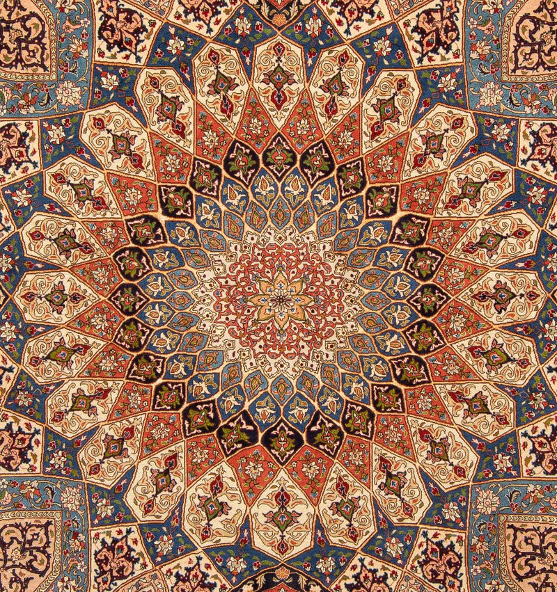 Tabriz - 50 Raj Koberec 250x207cm - Perský koberec