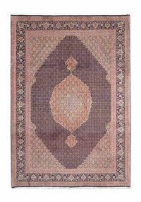 Tabriz Koberec 205x296cm - Perský koberec - tmavě modrá – product image