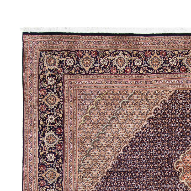 Tabriz Koberec 205x296cm - Perský koberec - tmavě modrá