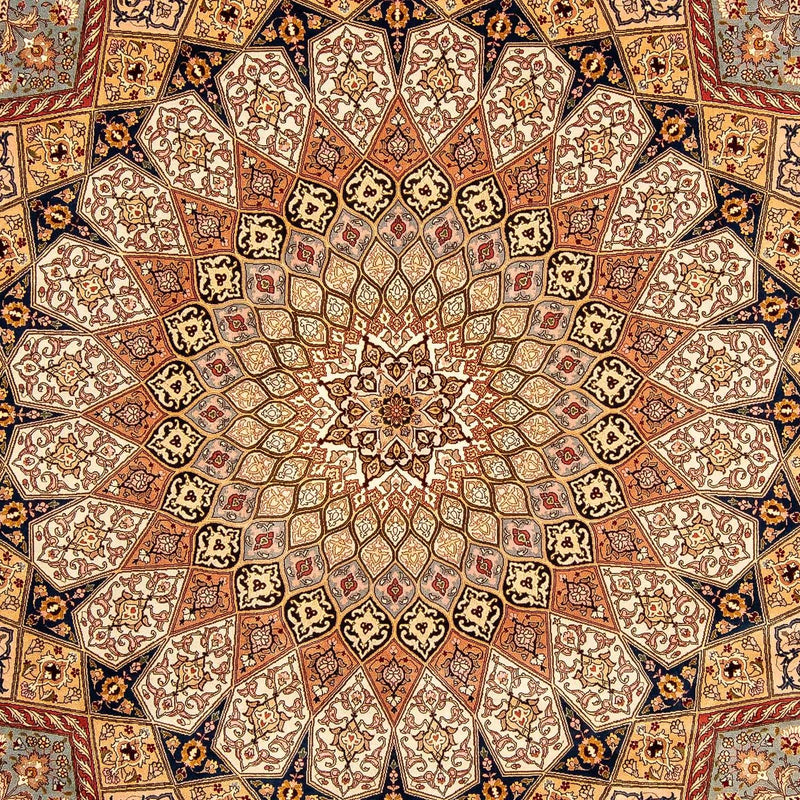 Tabriz - 50 Raj Koberec 252x360cm - Perský koberec