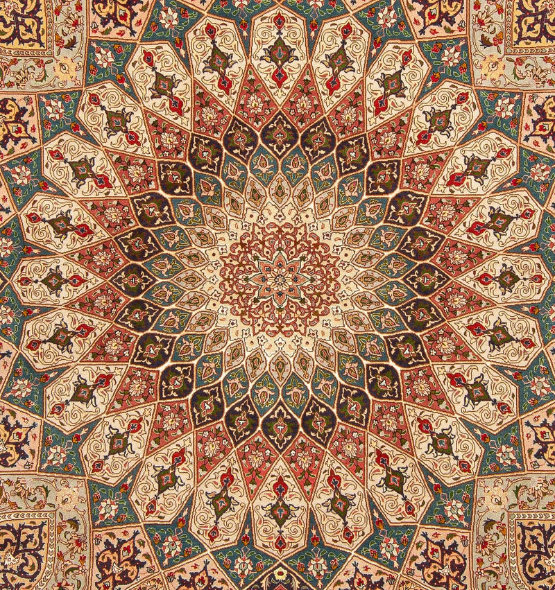 Tabriz - 50 Raj Koberec 250x200cm - Perský koberec