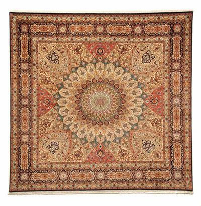 Tabriz - 50 Raj Koberec 252x253cm - Perský koberec