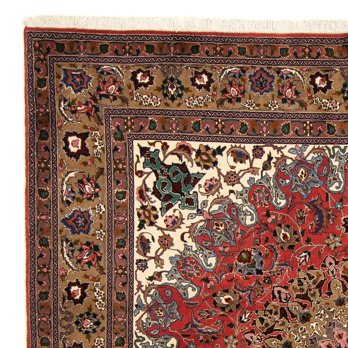 Tabriz - 50 Raj Koberec 200x202cm - Perský koberec