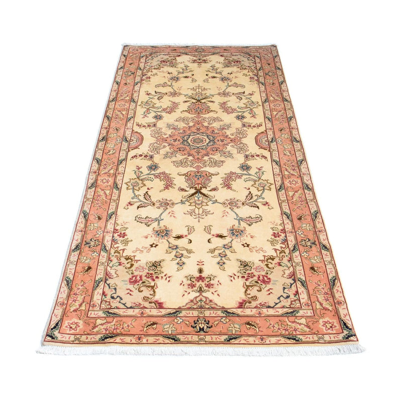 Tabriz - 50 Raj Koberec 82x221cm - Perský koberec - béžová