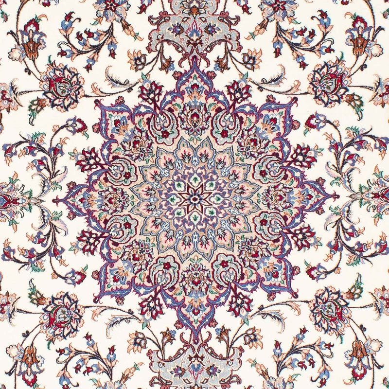 Isfahan Koberec 151x228cm - Perský koberec - béžová