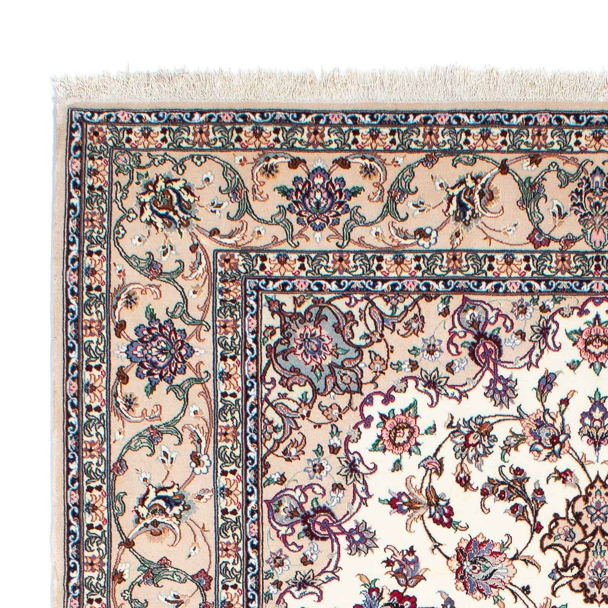 Isfahan Koberec 151x228cm - Perský koberec - béžová
