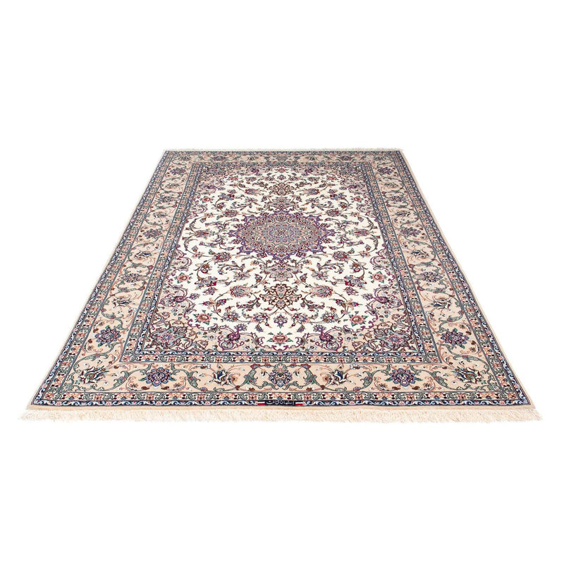 Isfahan Koberec 151x228cm - Perský koberec - béžová