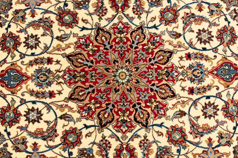 Isfahan Koberec 115x170cm - Perský koberec - béžová