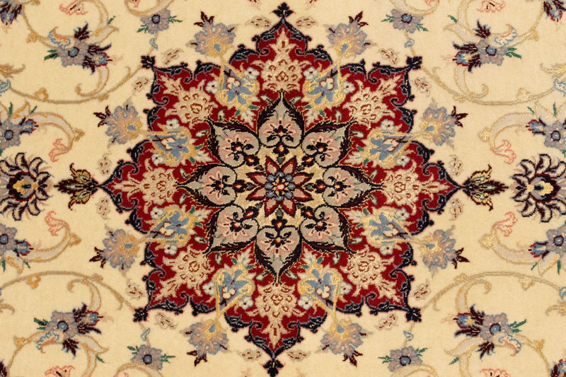 Perský koberec - Isfahán - Premium - 168 x 110 cm - béžová