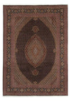 Tabriz Koberec 252x346cm - Perský koberec - Obdélníkový / Hnědá / 252 x 346 cm Obdélníkový