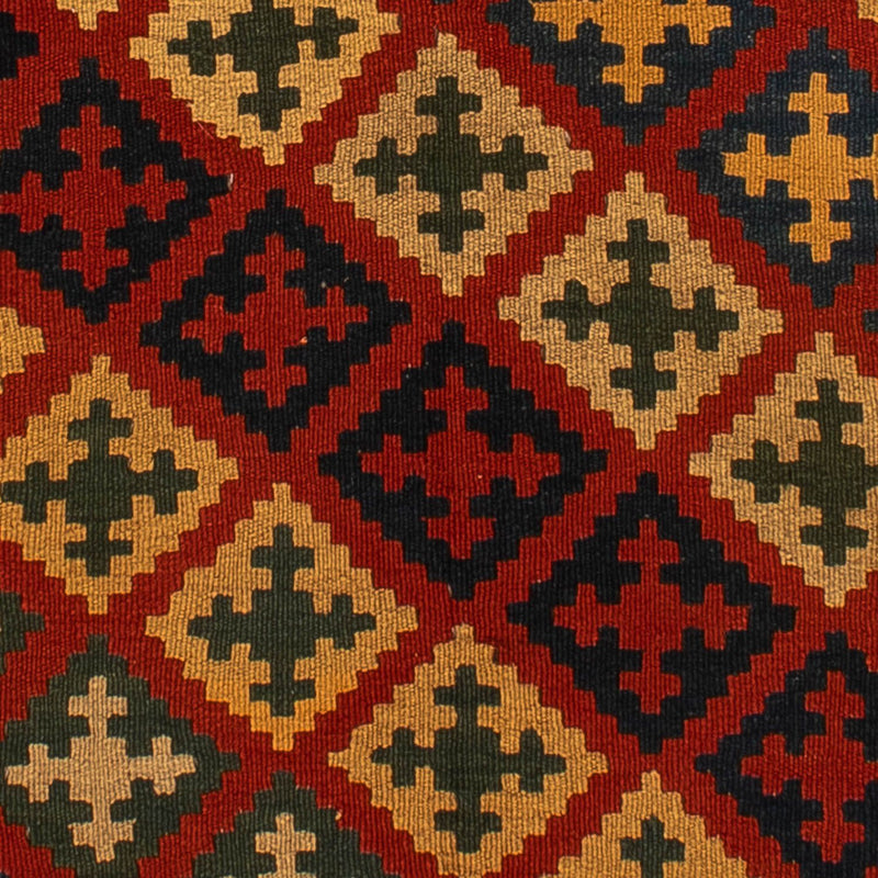 Kilim Fars Koberec 146x211cm - tmavě červená
