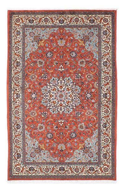Sarouk Koberec 134x208cm - Perský koberec - rezavá