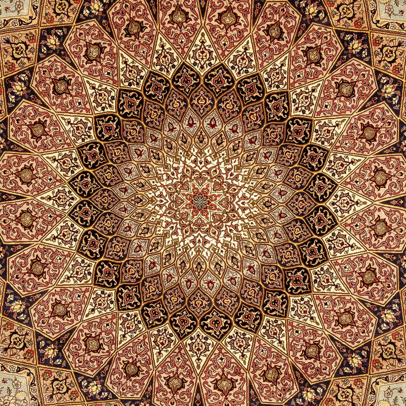 Tabriz - 50 Raj Koberec 252x355cm - Perský koberec